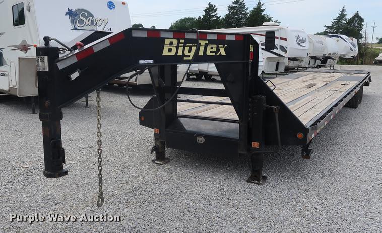 image for item EP9419 2016 Big Tex 25GNHD equipment trailer