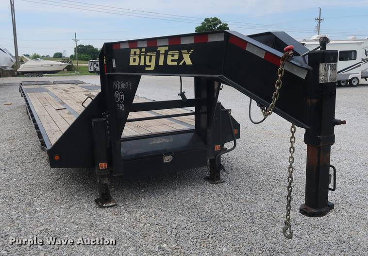 image for item EP9419 2016 Big Tex 25GNHD equipment trailer