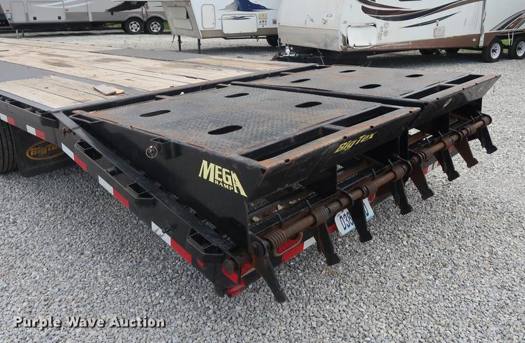 image for item EP9419 2016 Big Tex 25GNHD equipment trailer