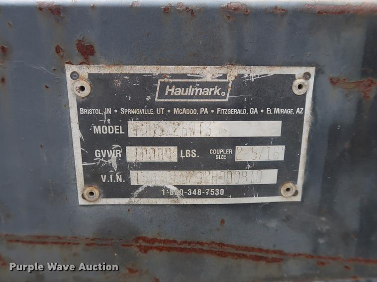 image for item EP9420 2000 Haulmark enclosed cargo trailer