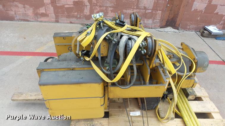 image for item ET9684 Wright wire rope hoist