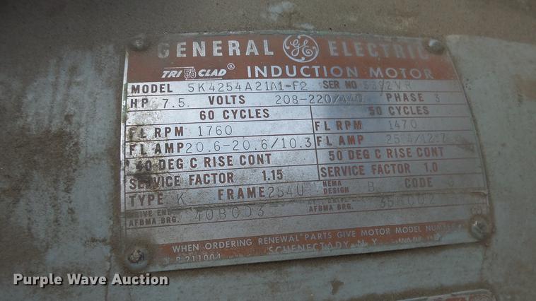 image for item ET9686 Gardner Denver air compressor