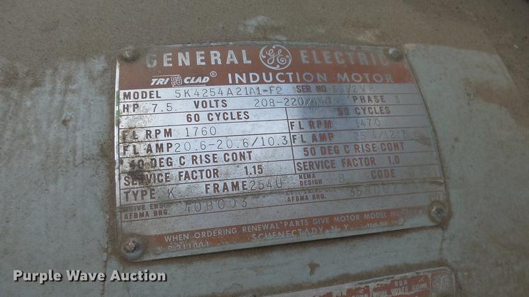 image for item ET9686 Gardner Denver air compressor