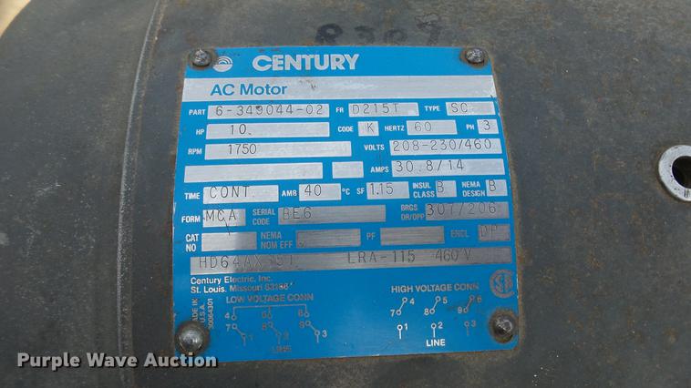 image for item ET9690 Wayne air compressor