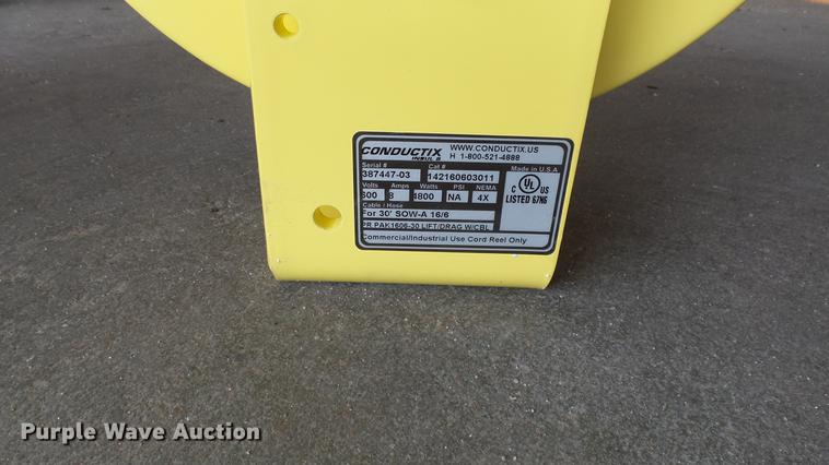 image for item ET9704 (2) Conducix cable reels