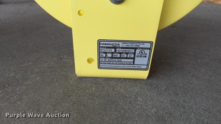 image for item ET9704 (2) Conducix cable reels