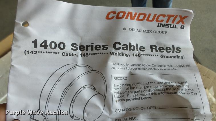 image for item ET9704 (2) Conducix cable reels