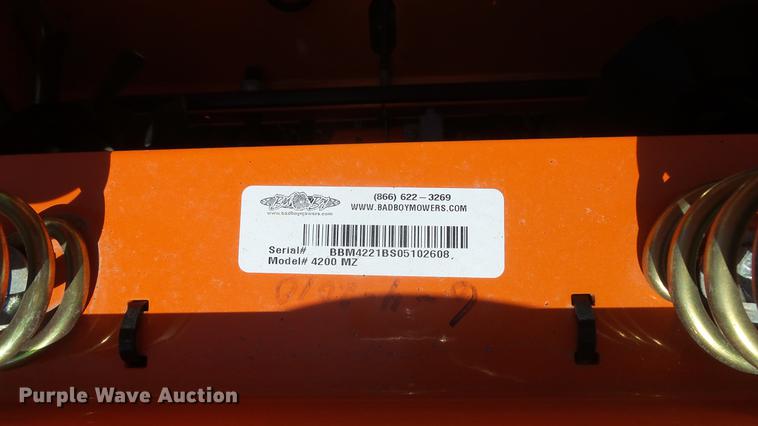 image for item EZ9385 Bad Boy 4200MZ ZTR lawn mower