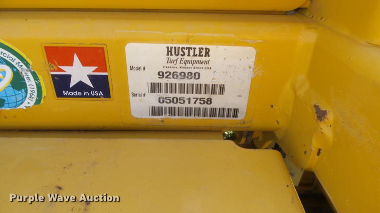 image for item EZ9387 Hustler 926980 Super Z ZTR lawn mower