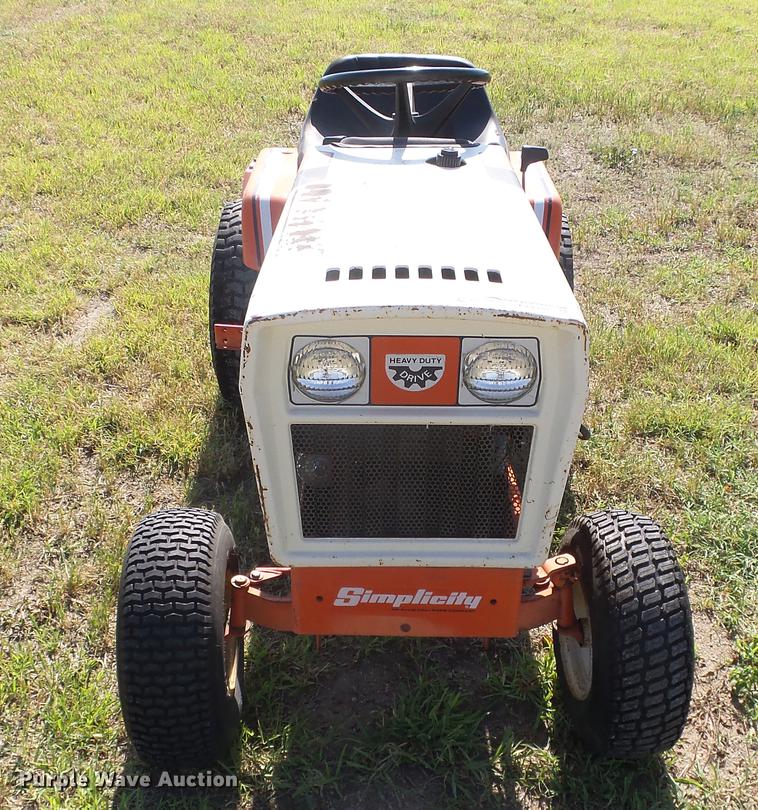 image for item EZ9388 Allis Chalmers Simplicity lawn mower