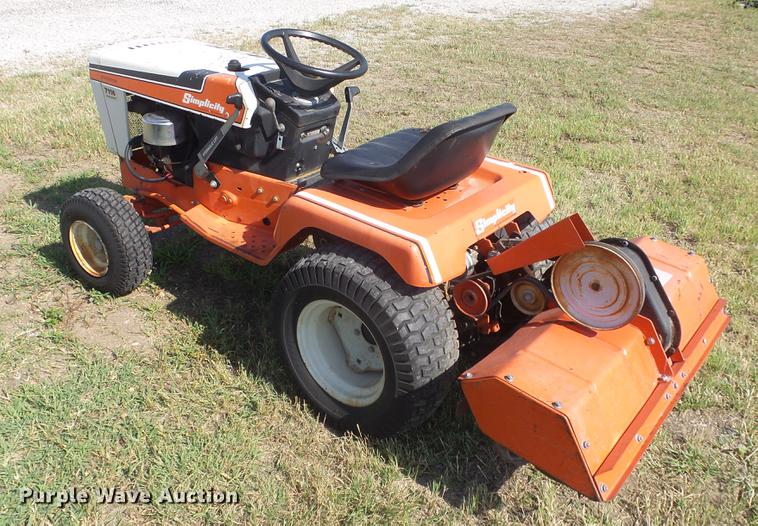 image for item EZ9388 Allis Chalmers Simplicity lawn mower