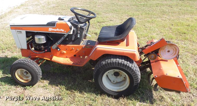 image for item EZ9388 Allis Chalmers Simplicity lawn mower