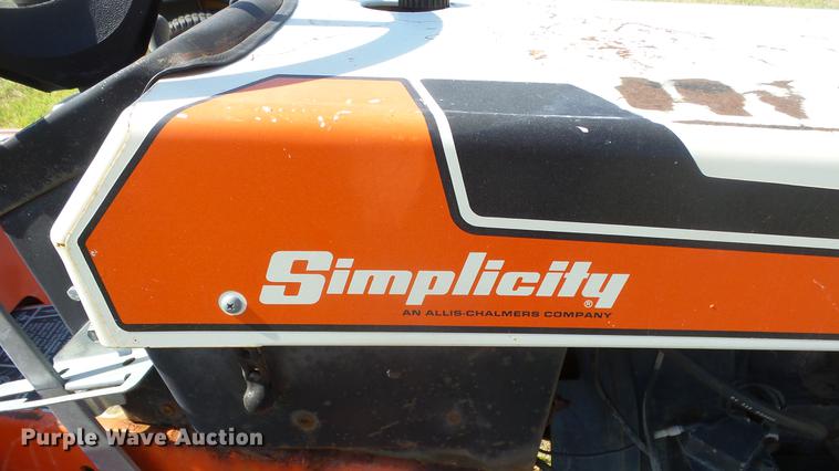 image for item EZ9388 Allis Chalmers Simplicity lawn mower