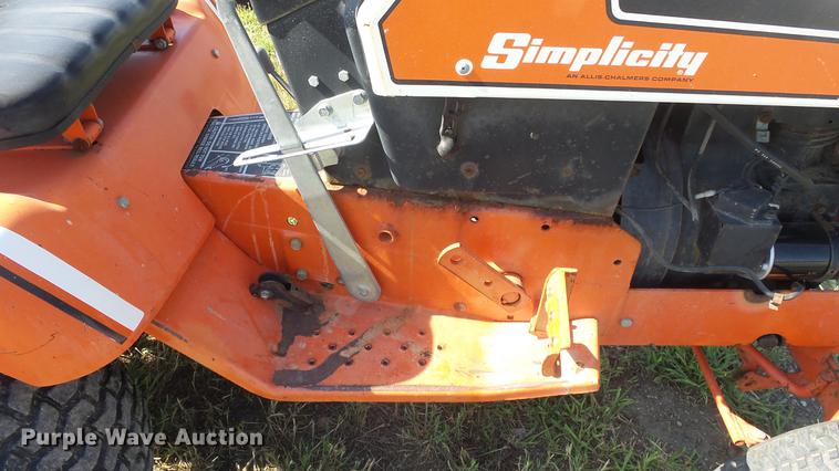 image for item EZ9388 Allis Chalmers Simplicity lawn mower