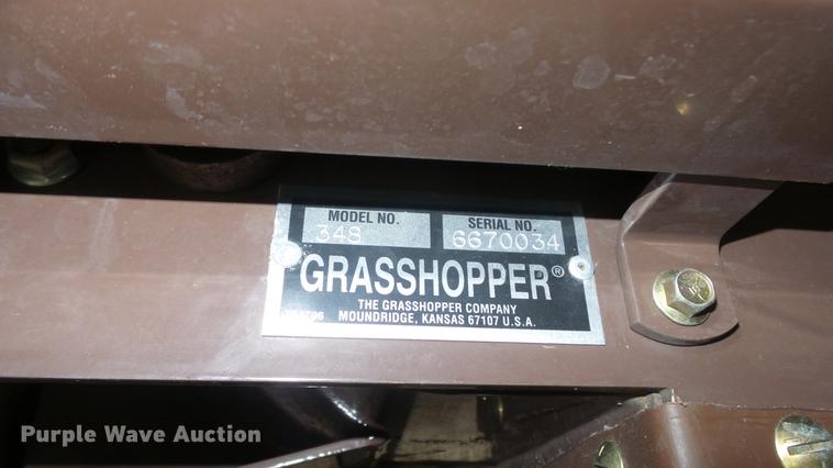 image for item EZ9482 Grasshopper 348 bagging system