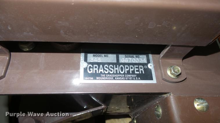 image for item EZ9482 Grasshopper 348 bagging system