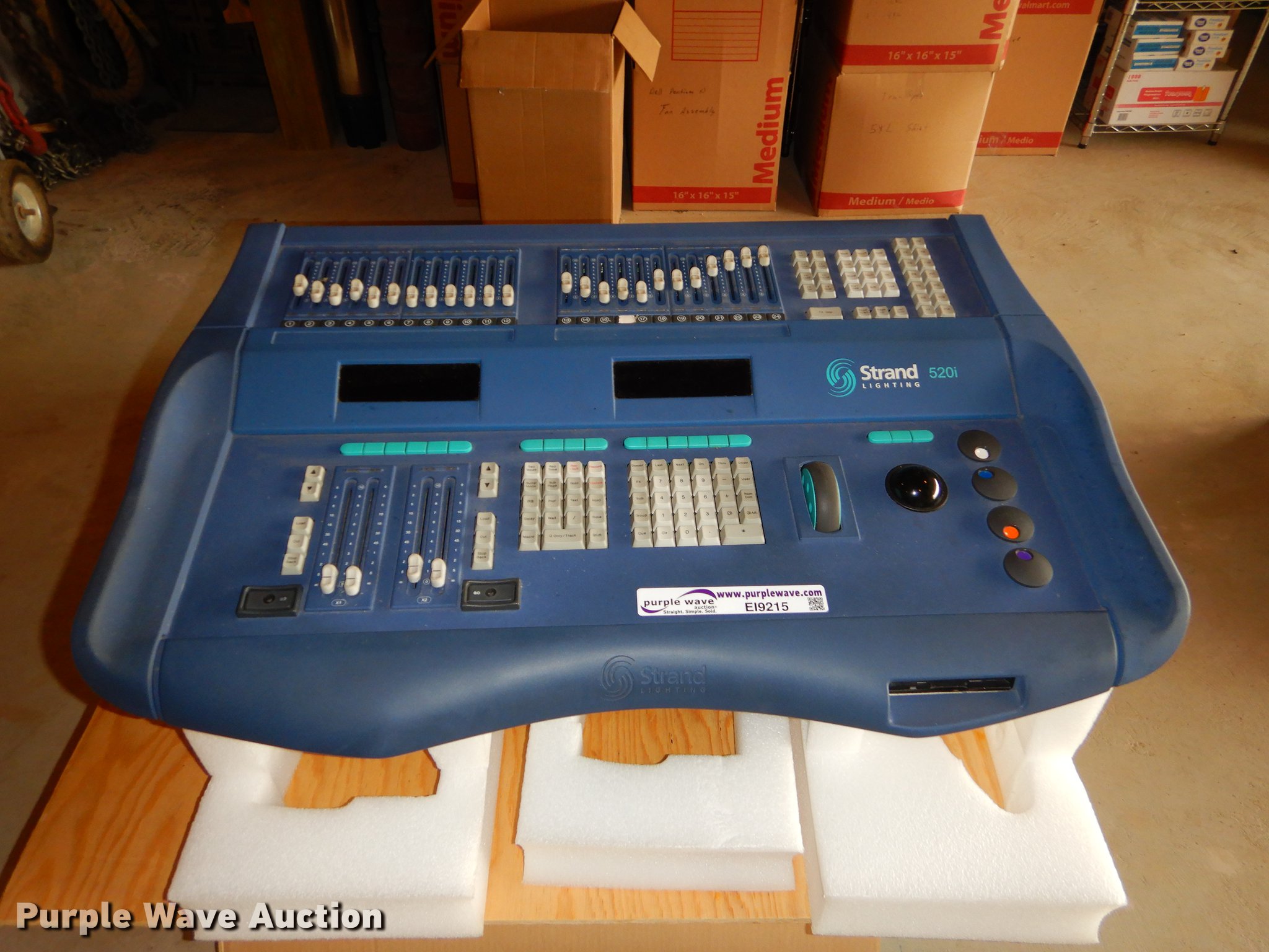 Strand lighting console system in Cherryvale, KS Item EI9215 sold
