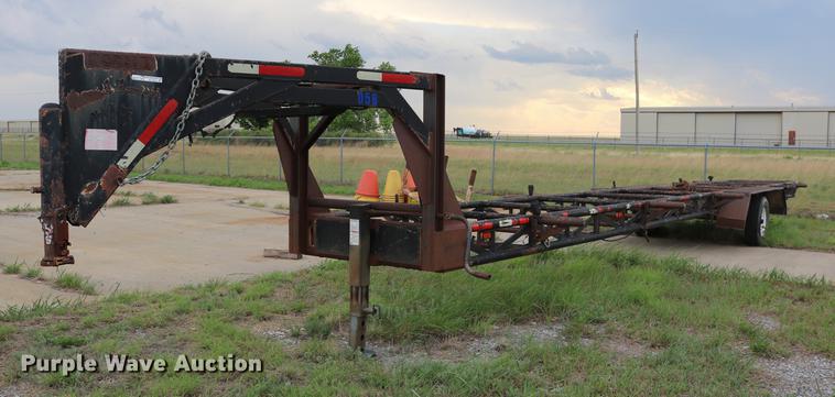 image for item AO9254 2008 shop built equipment trailer