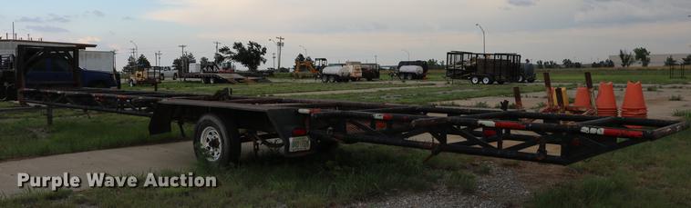 image for item AO9254 2008 shop built equipment trailer