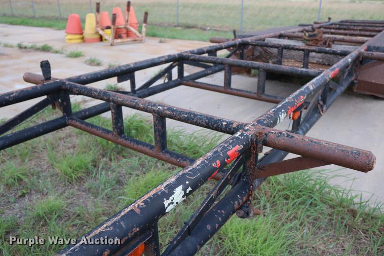 image for item AO9254 2008 shop built equipment trailer