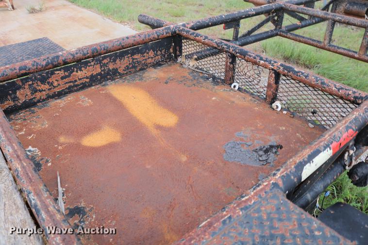 image for item AO9254 2008 shop built equipment trailer