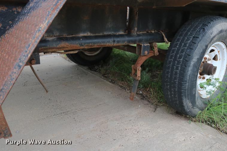 image for item AO9254 2008 shop built equipment trailer