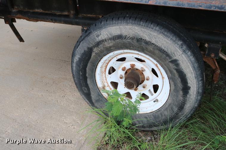 image for item AO9254 2008 shop built equipment trailer