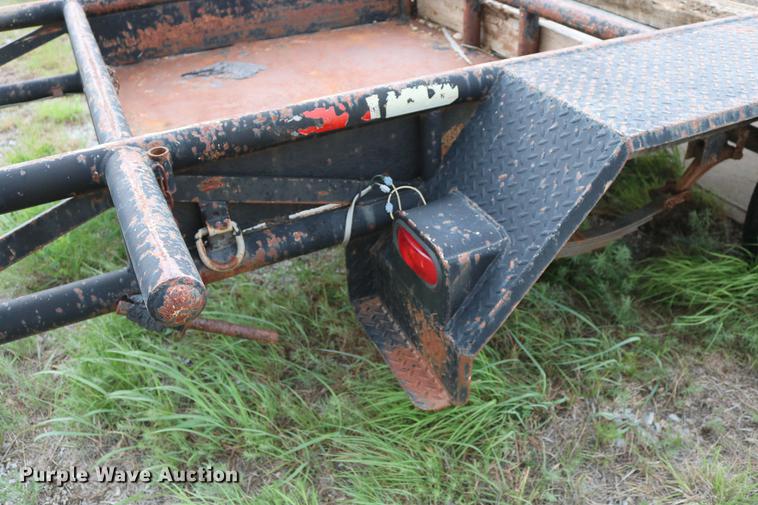 image for item AO9254 2008 shop built equipment trailer