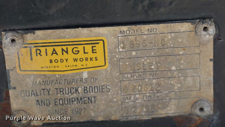 image for item DB6009 1996 Ford LN7000 crane truck