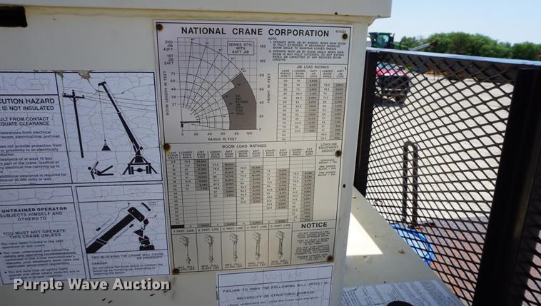 image for item DB6009 1996 Ford LN7000 crane truck