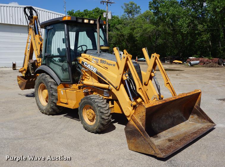 image for item DB6010 2002 Case 580 Super M backhoe