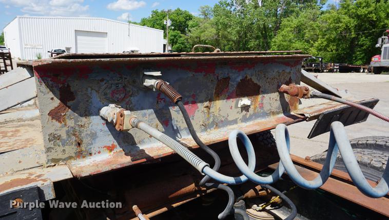 image for item DB6011 1966 Dorsey HTS-25 low boy equipment trailer