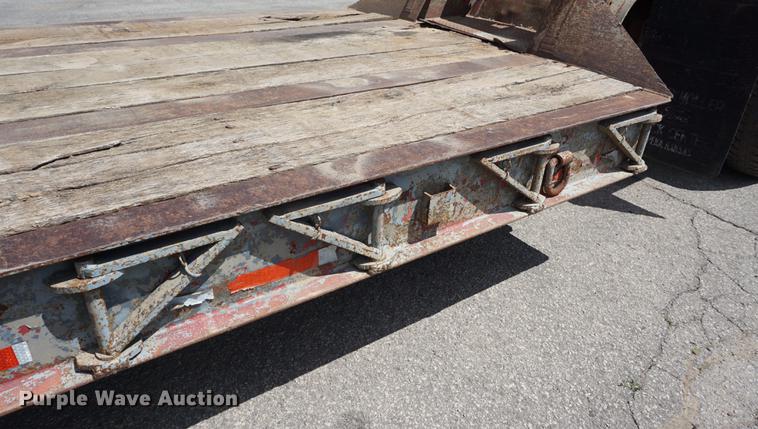 image for item DB6011 1966 Dorsey HTS-25 low boy equipment trailer