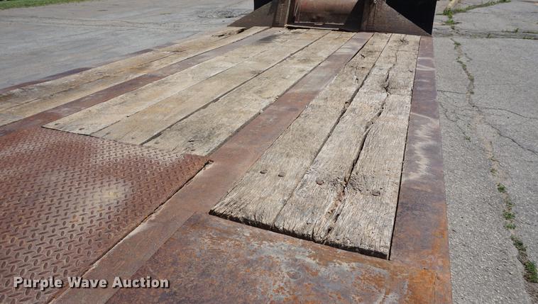 image for item DB6011 1966 Dorsey HTS-25 low boy equipment trailer