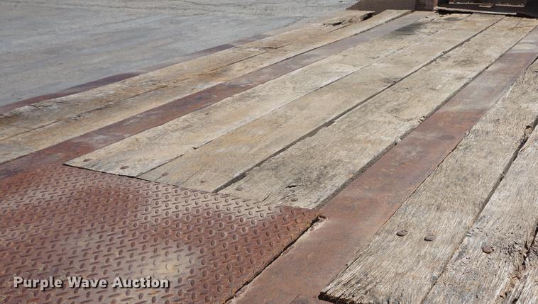 image for item DB6011 1966 Dorsey HTS-25 low boy equipment trailer