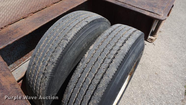 image for item DB6011 1966 Dorsey HTS-25 low boy equipment trailer