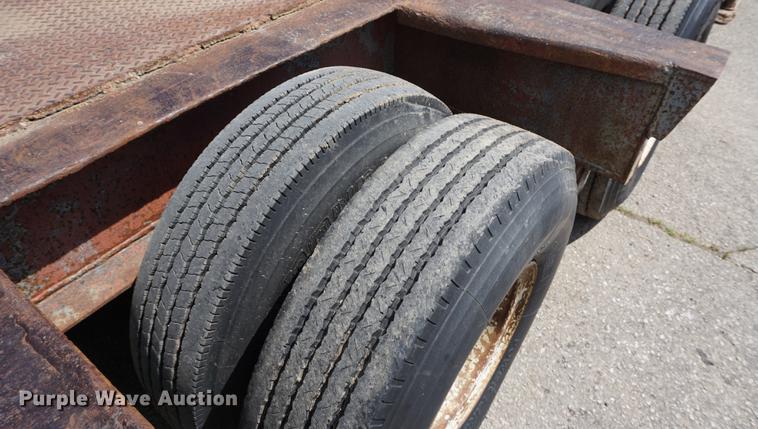 image for item DB6011 1966 Dorsey HTS-25 low boy equipment trailer