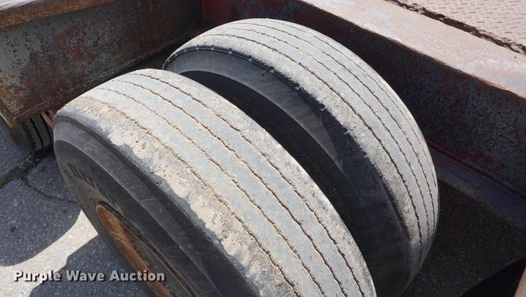 image for item DB6011 1966 Dorsey HTS-25 low boy equipment trailer