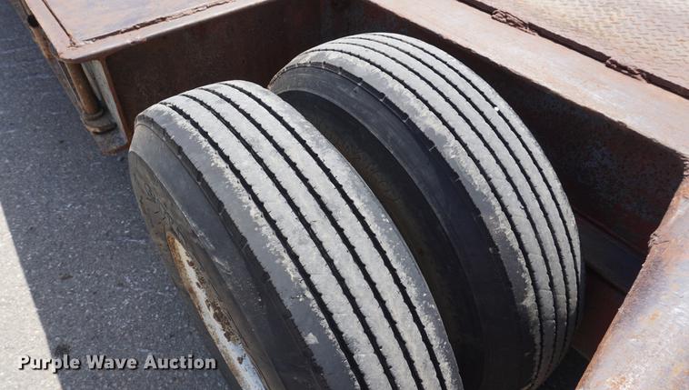 image for item DB6011 1966 Dorsey HTS-25 low boy equipment trailer