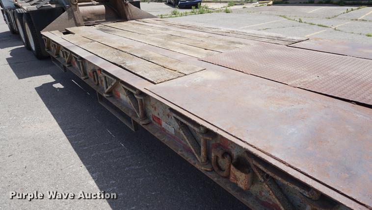 image for item DB6011 1966 Dorsey HTS-25 low boy equipment trailer