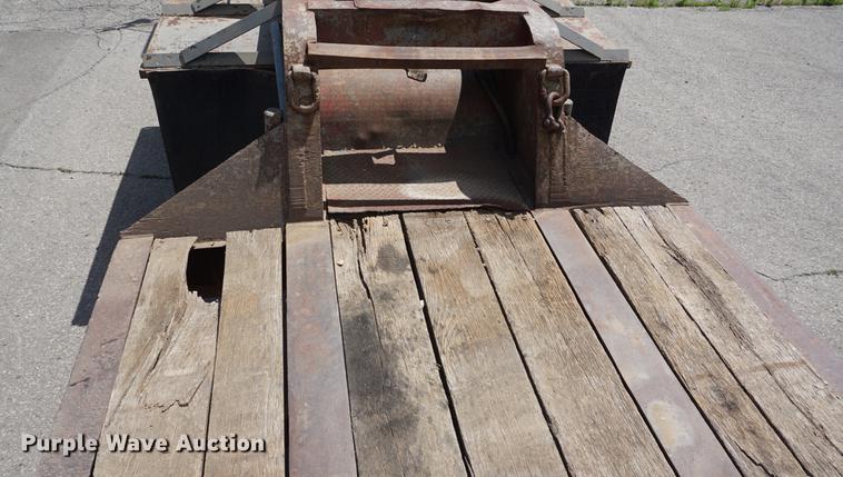image for item DB6011 1966 Dorsey HTS-25 low boy equipment trailer