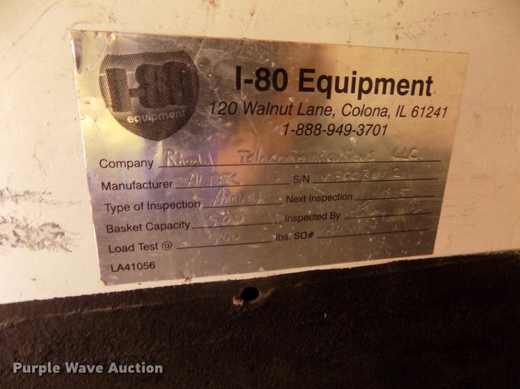 image for item DB8731 2000 Ford F650 Super Duty XL cable placer bucket truck