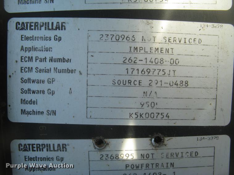 image for item DC2256 2006 Caterpillar 950H wheel loader