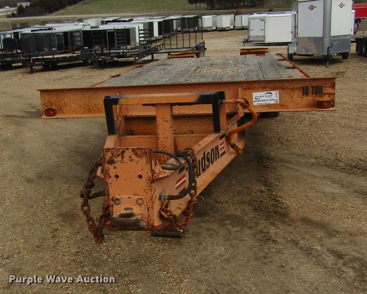 image for item DC4365 1999 Hudson equipment trailer