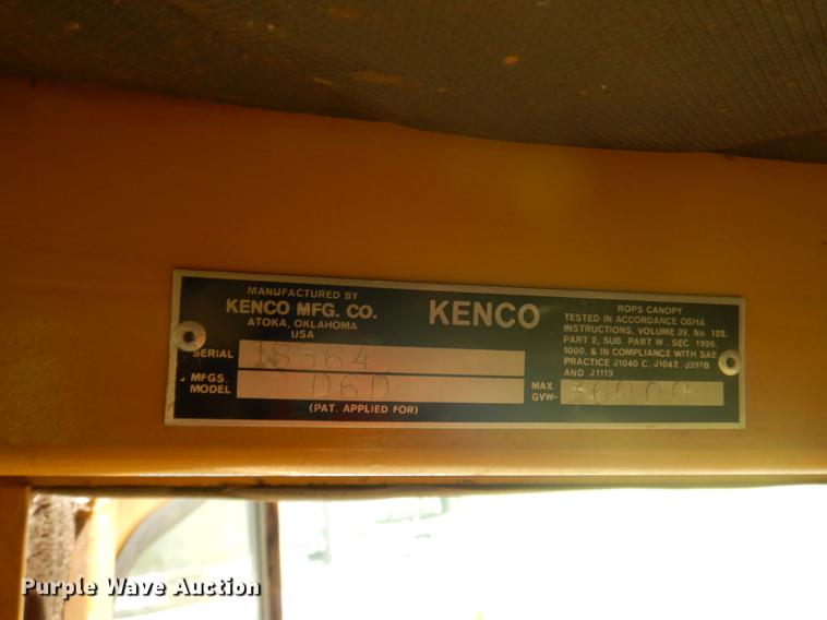 image for item DC5956 1990 Caterpillar D6D PS dozer