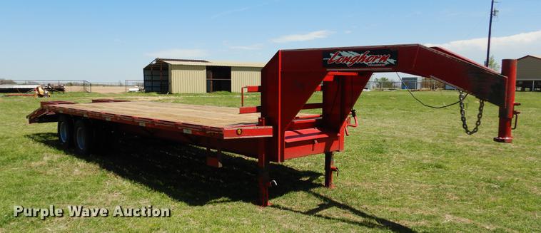 image for item DC5963 2015 Longhorn equipment trailer