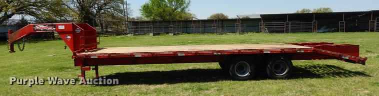 image for item DC5963 2015 Longhorn equipment trailer