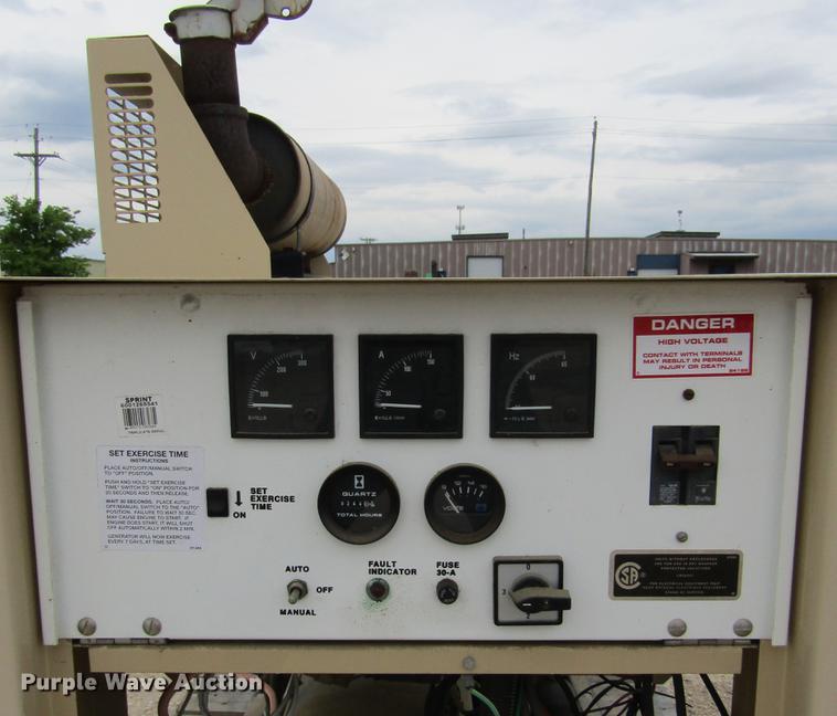 image for item DD2693 1998 Generac 0009951 generator