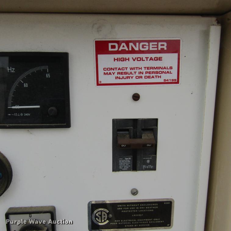 image for item DD2693 1998 Generac 0009951 generator