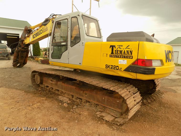 image for item DD2750 1996 Kobelco SK220LC excavator